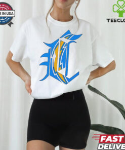 Los Angeles Chargers logo design shirt