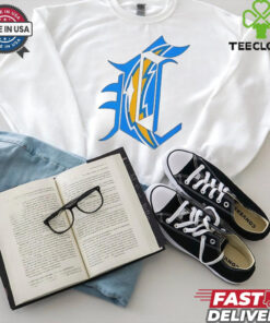 Los Angeles Chargers logo design shirt