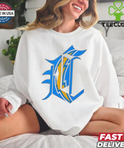 Los Angeles Chargers logo design shirt