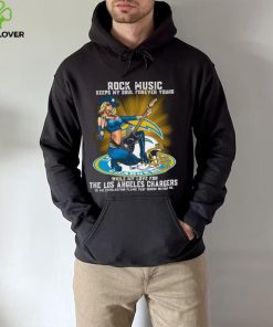 Los Angeles Chargers rock music keep my soul forever young hoodie, sweater, longsleeve, shirt v-neck, t-shirt