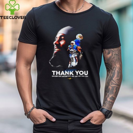 Los Angeles Chargers thank you 13 Keenan Allen signature shirt