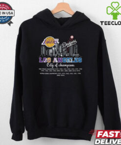 Los Angeles City Of Champions Los Angeles Lakers X Los Angeles Dodgers Shirt