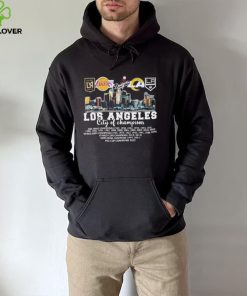 Los Angeles City Of Champions Shirt