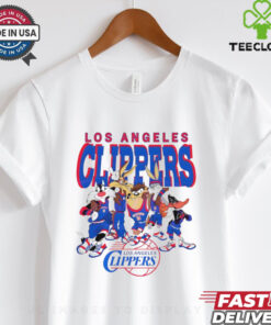 Los Angeles Clippers Looney Tunes characters NBA basketball shirt