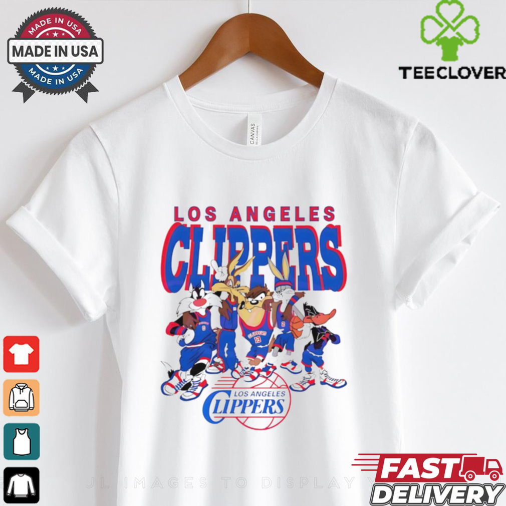 Los Angeles Clippers Looney Tunes characters NBA basketball shirt Los Angeles Clippers Looney Tunes characters NBA basketball shirt