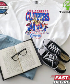 Los Angeles Clippers Looney Tunes characters NBA basketball shirt