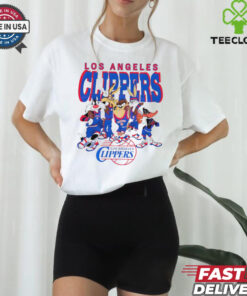 Los Angeles Clippers Looney Tunes characters NBA basketball shirt