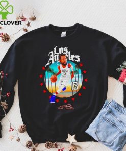 Los Angeles Clippers Paul George PG13 chibi signature shirt