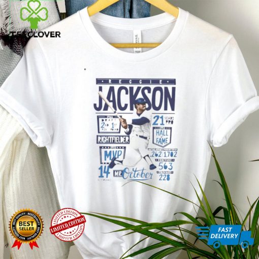 Los Angeles Clippers Reggie Jackson right fielder hall of fame shirt