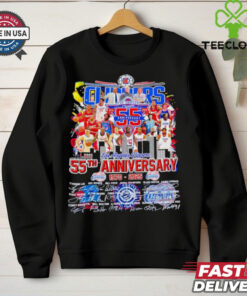 Los Angeles Clippers The Clippers 55th Anniversary 1970 2025 signatures shirt