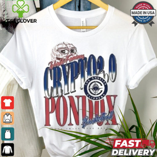 Los Angeles Clippers World Famous Crypto Pondox Basketball T Shirts