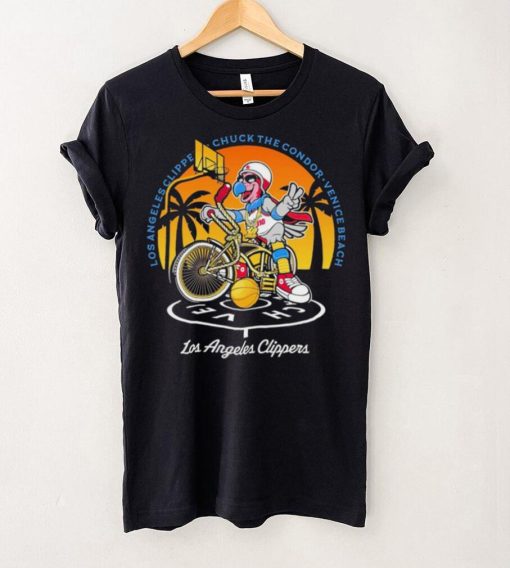 Los Angeles Clippers chuck the condor Venice Beach logo shirt