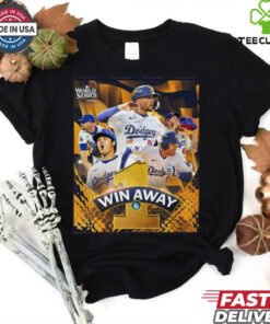 Los Angeles Dodgers 1 Win Away World Series 2024 Champions Shirt