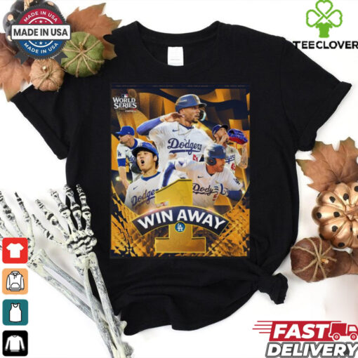 Los Angeles Dodgers 1 Win Away World Series 2024 Champions Shirt