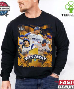 Los Angeles Dodgers 1 Win Away World Series 2024 Champions Shirt