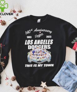 Los Angeles Dodgers 140th Anniversary 1993 2023 this is my town shirt