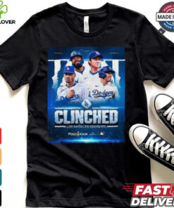 Los Angeles Dodgers 2024 Clinched Postseason T Shirt
