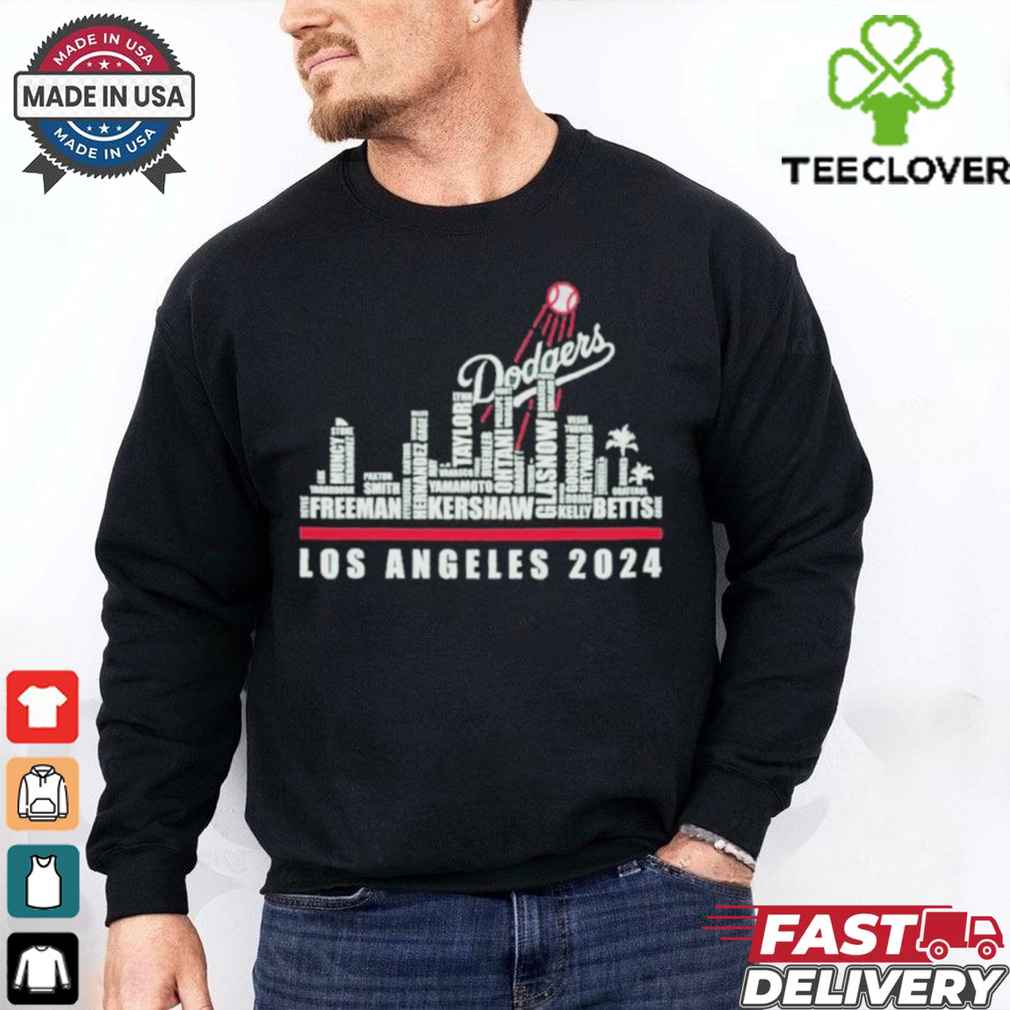 Los Angeles Dodgers 2024 Gift For Fan T Shirt Los Angeles Dodgers 2024 Gift For Fan T Shirt