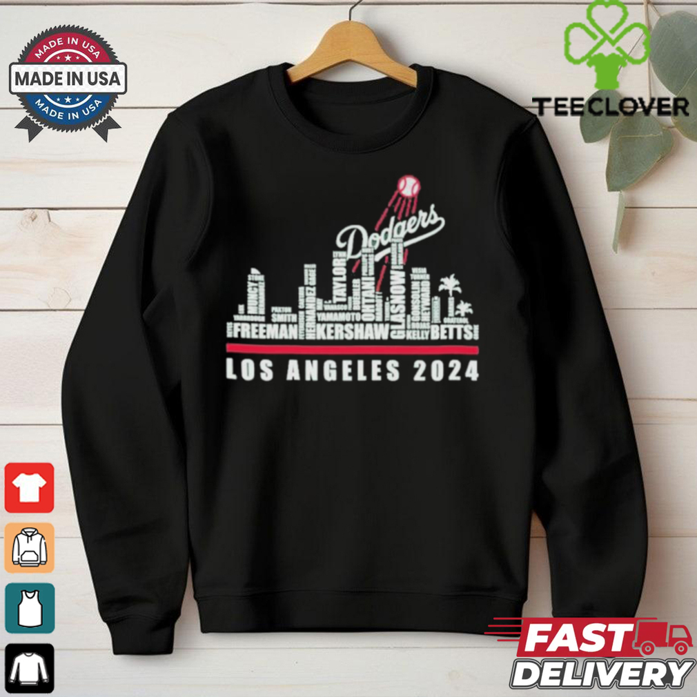 Los Angeles Dodgers 2024 Gift For Fan T Shirt Los Angeles Dodgers 2024 Gift For Fan T Shirt