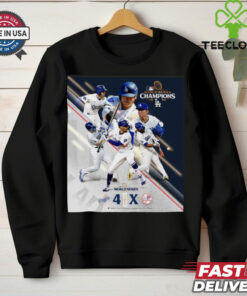 Los Angeles Dodgers 2024 MLB World Series Champions Dodgers 4 – X Yankees Shirt