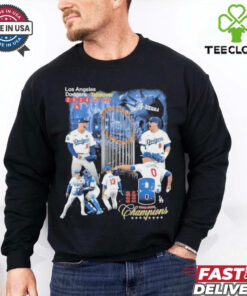 Los Angeles Dodgers 2024 Takeover Ny City 8x World Series Champions shirt