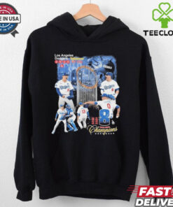 Los Angeles Dodgers 2024 Takeover Ny City 8x World Series Champions shirt