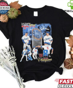 Los Angeles Dodgers 2024 Takeover Ny City 8x World Series Champions shirt