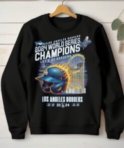 Los Angeles Dodgers 2024 World Series Champions Let’s Go Dodgers T Shirt