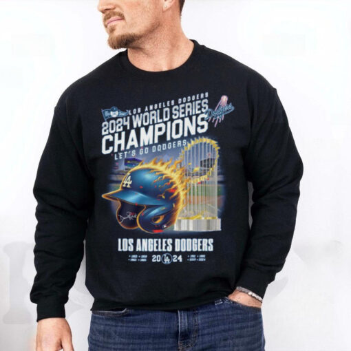 Los Angeles Dodgers 2024 World Series Champions Let’s Go Dodgers T Shirt