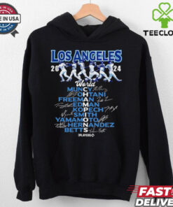 Los Angeles Dodgers 2024 World Series Champions Player Graphic T Shirt 1 Los Angeles Dodgers 2024 World Series Champions Player Graphic T Shirt