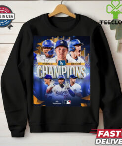 Los Angeles Dodgers 2024 World Series Champions Poster Shirt