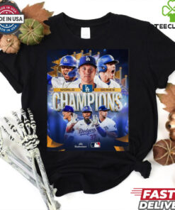 Los Angeles Dodgers 2024 World Series Champions Poster Shirt 1 Los Angeles Dodgers 2024 World Series Champions Poster Shirt