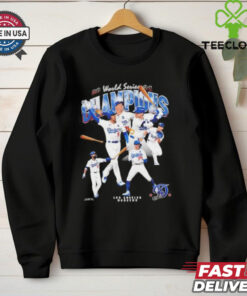 Los Angeles Dodgers 2024 World Series Champions players graphic shirt