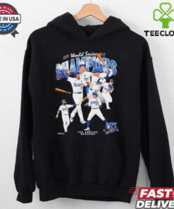 Los Angeles Dodgers 2024 World Series Champions players graphic shirt