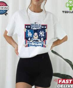 Los Angeles Dodgers 2024 World Series Champions win New York Yankees logo shirt