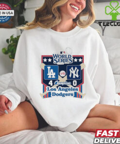 Los Angeles Dodgers 2024 World Series Champions win New York Yankees logo shirt