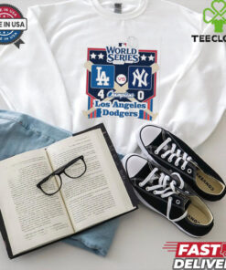 Los Angeles Dodgers 2024 World Series Champions win New York Yankees logo shirt