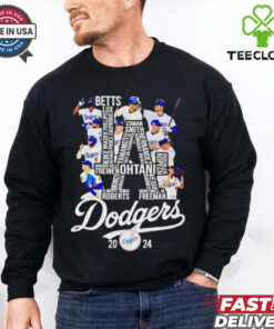 Los Angeles Dodgers 2024 team players shirt