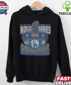 Los Angeles Dodgers '47 Royal 2024 World Series Champions Trophy T Shirt 1 Los Angeles Dodgers '47 Royal 2024 World Series Champions Trophy T Shirt
