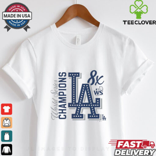 Los Angeles Dodgers 8 Time World Series Champions Shirt