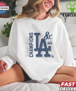 Los Angeles Dodgers 8 Time World Series Champions Shirt