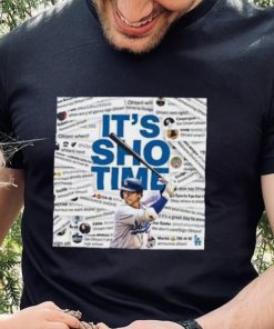 Los Angeles Dodgers Announce Shohei Ohtani It’s Sho Time T Shirt