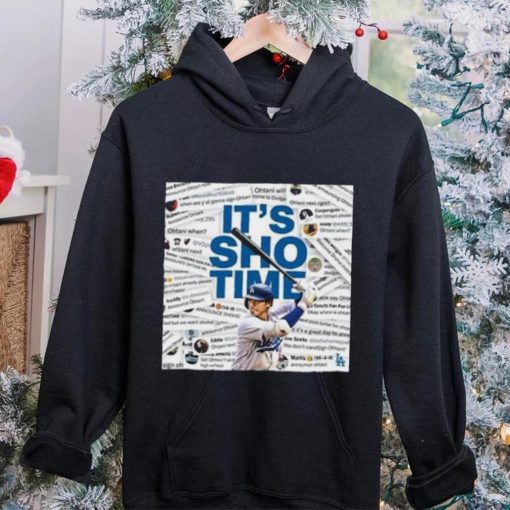 Los Angeles Dodgers Announce Shohei Ohtani It’s Sho Time T Shirt