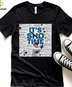 Los Angeles Dodgers Announce Shohei Ohtani It’s Sho Time T Shirt