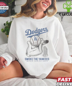 Los Angeles Dodgers Baseball MLB Smoke The Yankees World Series 2024 t shirt