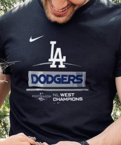 Los Angeles Dodgers Baseball Nike 2022 NL West Champions Men’s shirt