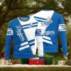 Miami Dolphins Christmas Gingerbread Man Knitted Ugly Christmas Sweater AOP Gift For Men And Women