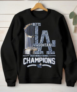 Los Angeles Dodgers Best LA 2024 World Series Champs Fan T Shirt