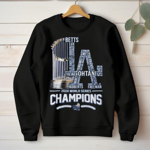 Los Angeles Dodgers Best LA 2024 World Series Champs Fan T Shirt