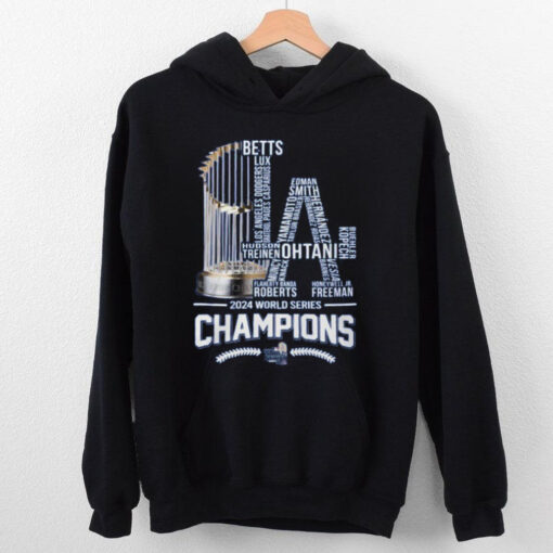 Los Angeles Dodgers Best LA 2024 World Series Champs Fan T Shirt